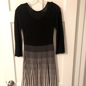French Connection Striped Knit Dress